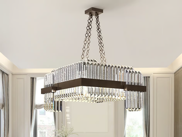 DIAMANTE - LED Lead Crystal pendant lamp by Patrizia Volpato - view 2